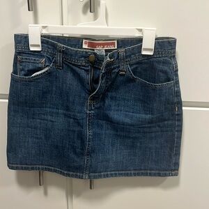GAP jean skirt